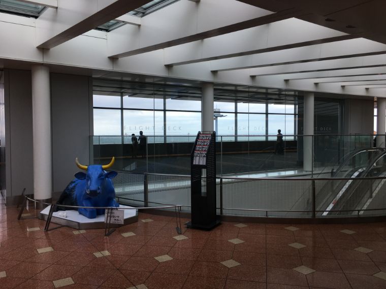 羽田空港第２ターミナル展望デッキの5階